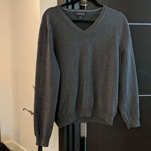 Brooks Brothers Merino Wool V Neck Sweater